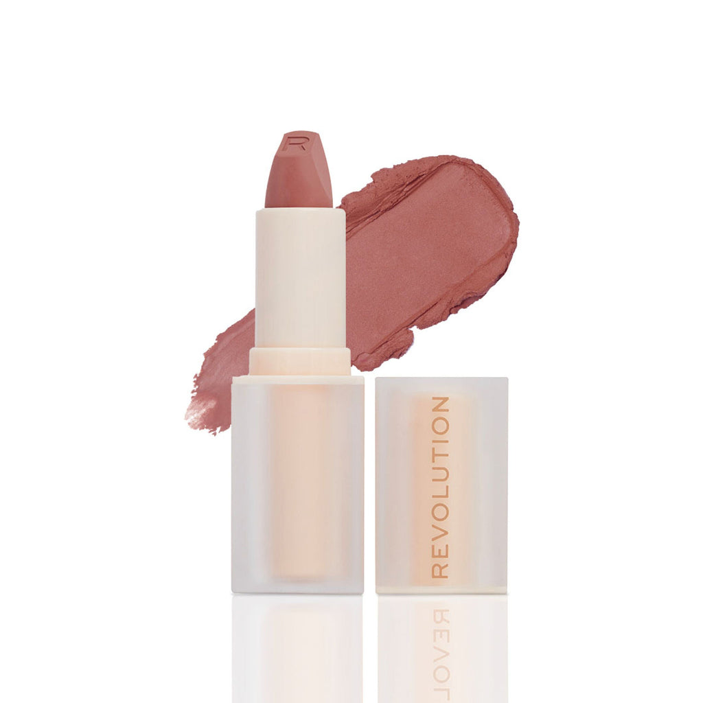 Makeup Revolution Lip Allure Soft Satin Lipstick - Brunch Pink Nude