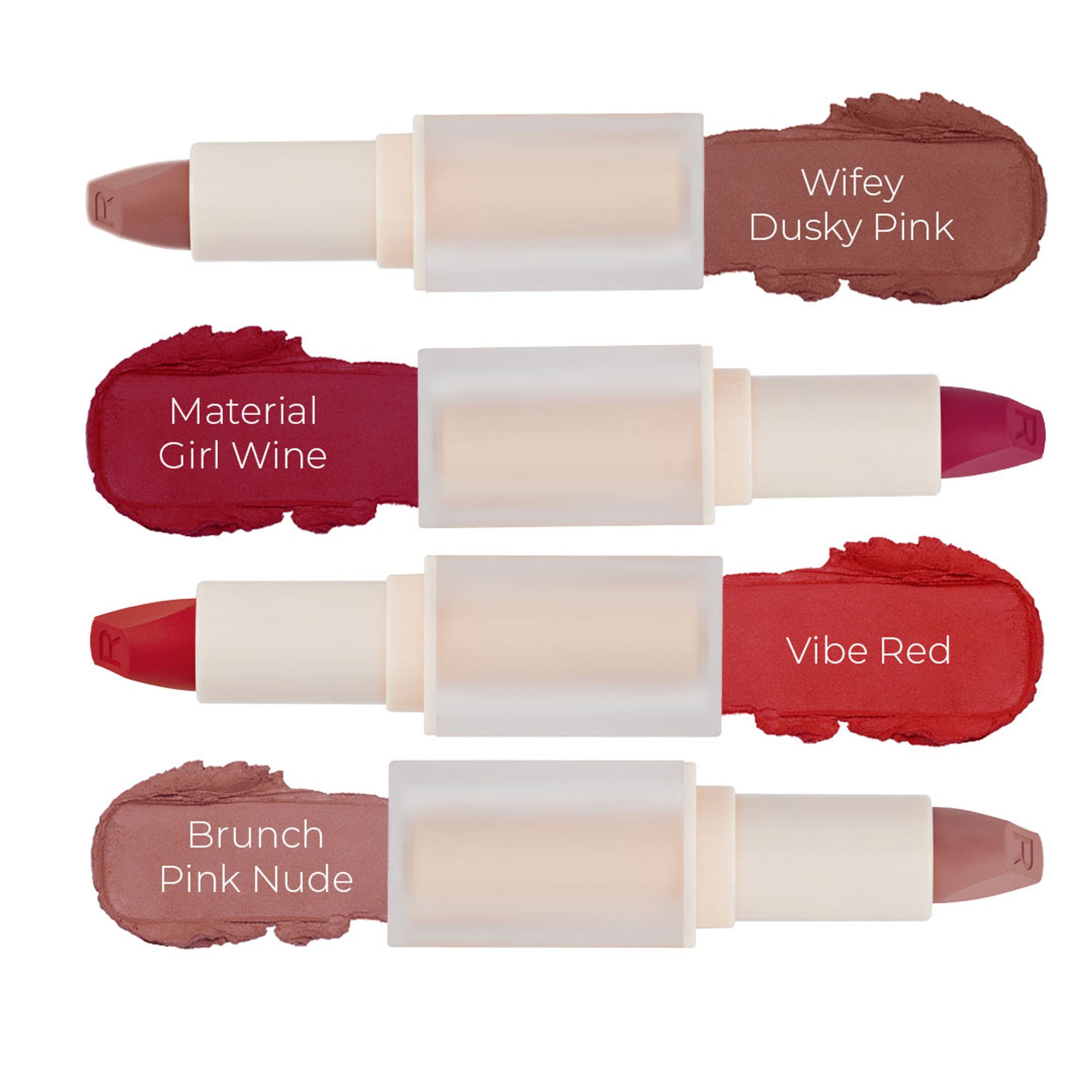 Makeup Revolution Lip Allure Soft Satin Lipstick - Brunch Pink Nude - Distacart