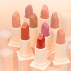 Makeup Revolution Lip Allure Soft Satin Lipstick - Brunch Pink Nude - Distacart