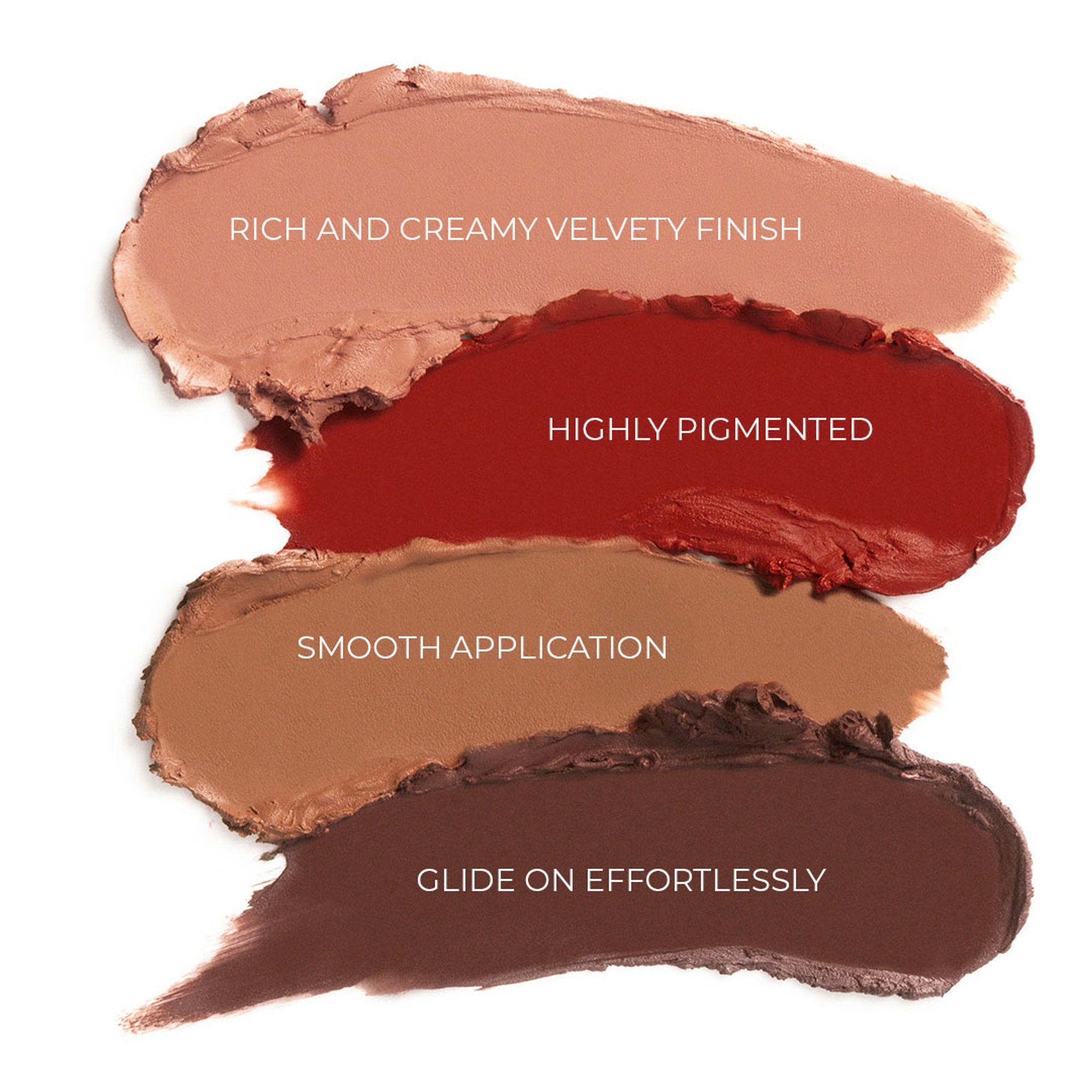 Makeup Revolution Lip Allure Soft Satin Lipstick - Vibe Red - Distacart