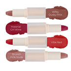 Makeup Revolution Lip Allure Soft Satin Lipstick - Vibe Red - Distacart