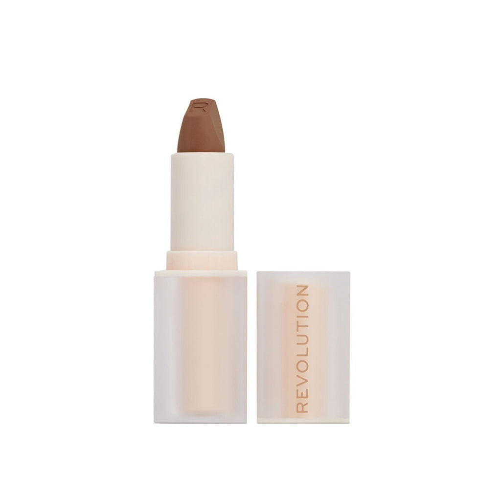 Makeup Revolution Lip Allure Soft Satin Lipstick - Divine Brown - Distacart