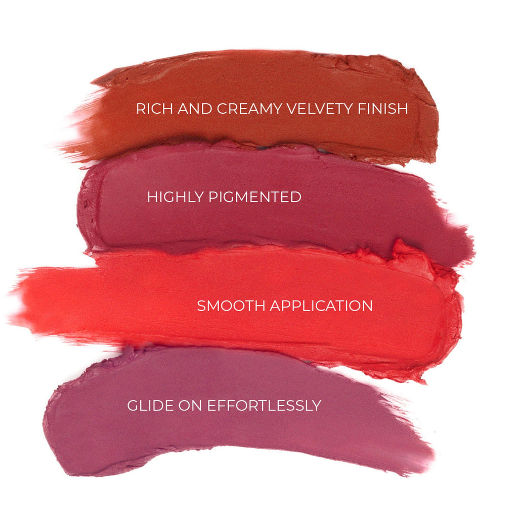 Makeup Revolution Lip Allure Soft Satin Lipstick - Rebel Rust - Distacart