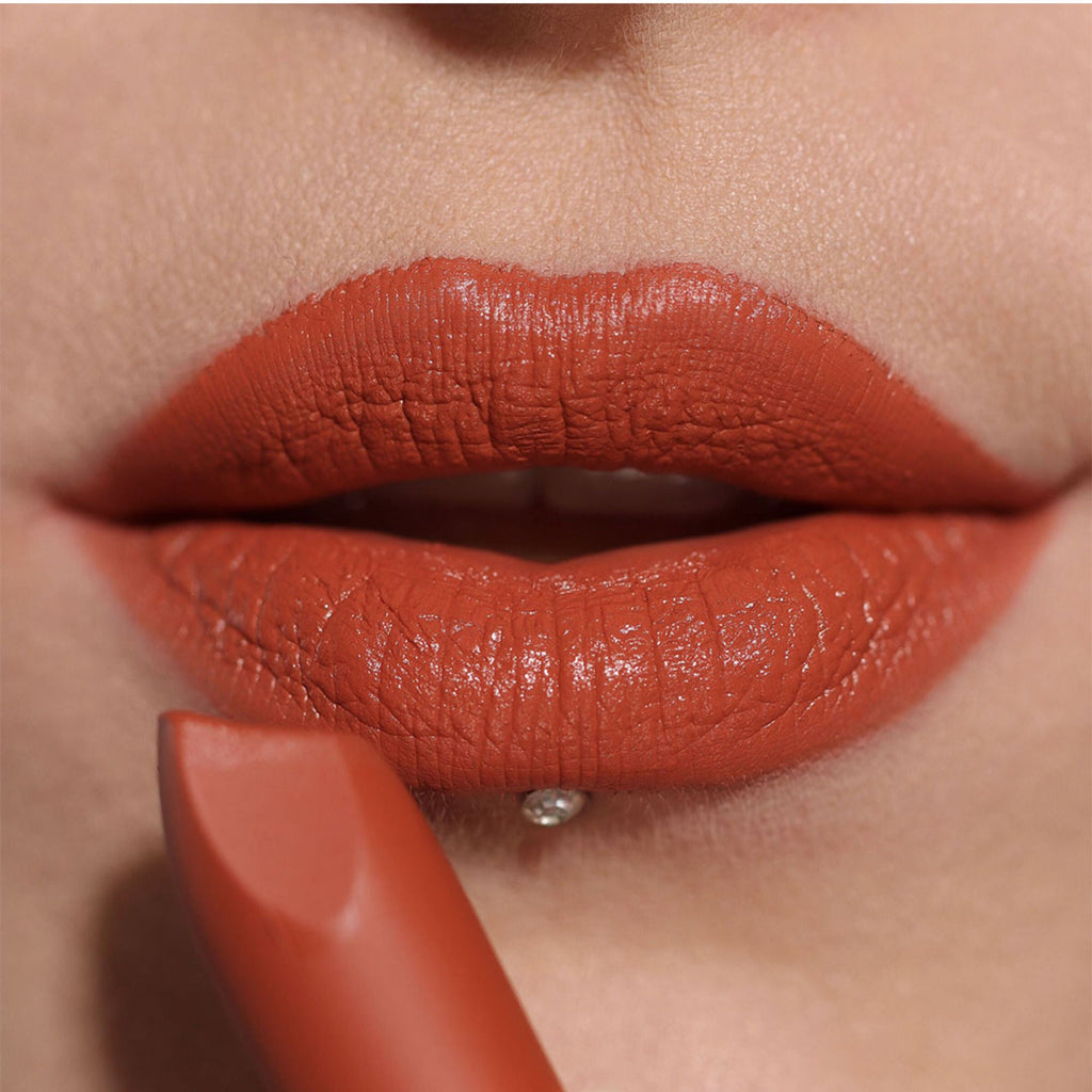 Makeup Revolution Lip Allure Soft Satin Lipstick - Rebel Rust - Distacart