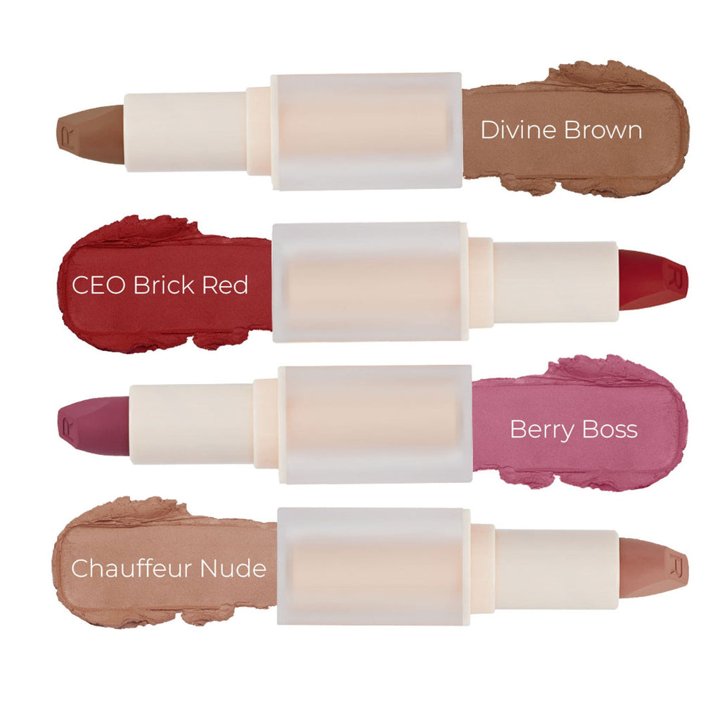 Makeup Revolution Lip Allure Soft Satin Lipstick - Chauffeur Nude - Distacart