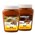 Pureheart Nut Spread Combo of Choco Hazelnut and Choco Mixed Nut - Distacart