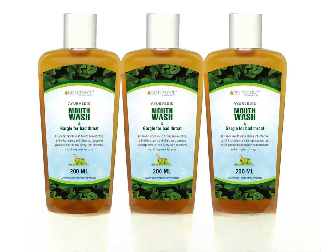 Bio Resurge Life Antibacterial Ayurvedic Mouthwash