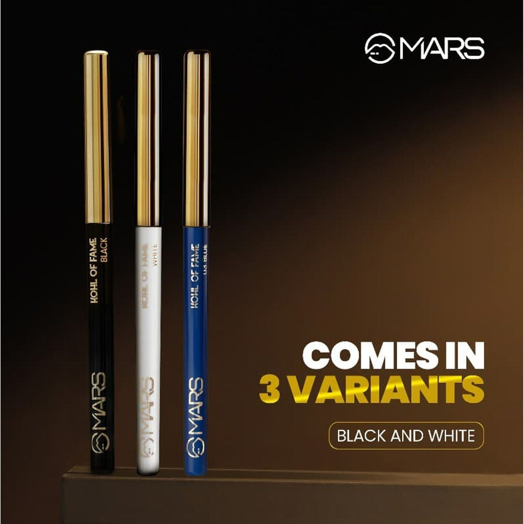 MARS Cosmetics Kohl Of Fame Kajal - White - Distacart