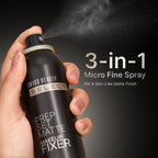 Swiss Beauty Select Prep Set Matte 3 In 1 Micro Finish Spray Enriched With Hyaluronic Acid and Vitamin E