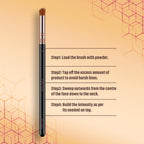 Miss Claire M29 - Angled Shader Brush - Rose Gold