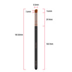 Miss Claire M29 - Angled Shader Brush - Rose Gold