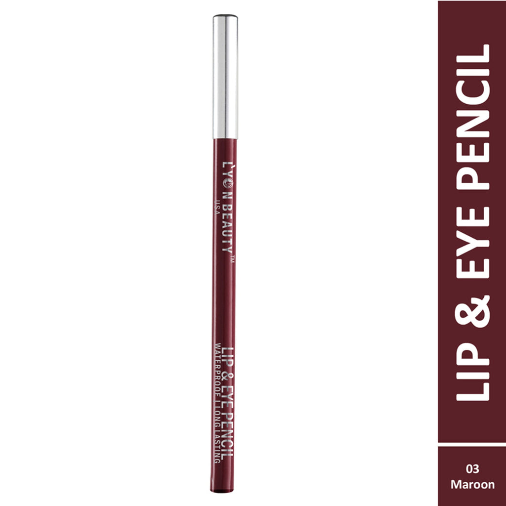 Lyon Beauty Lip & Eye Pencil - Maroon 03
