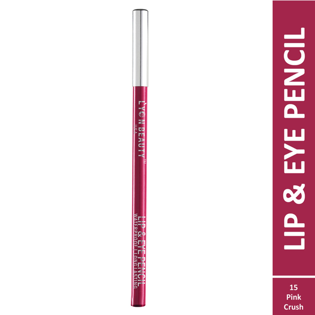 Lyon Beauty Lip & Eye Pencil - Pink Crush 15