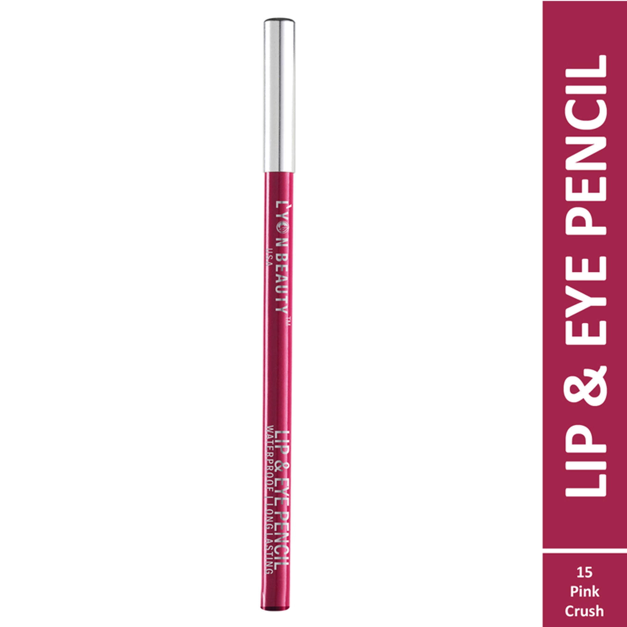 Lyon Beauty Lip & Eye Pencil - Pink Crush 15