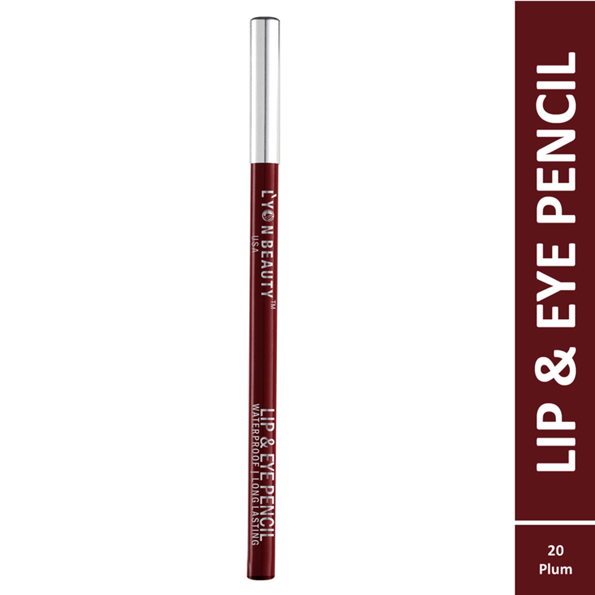 Lyon Beauty Lip & Eye Pencil - Plum 20
