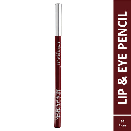 Lyon Beauty Lip & Eye Pencil - Plum 20