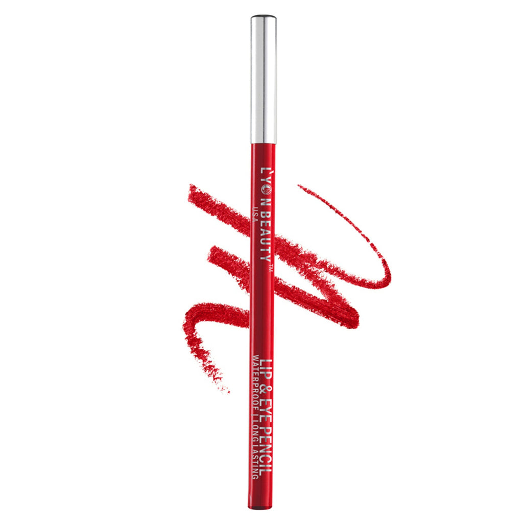 Lyon Beauty Lip & Eye Pencil - Chilli Red 23 - Distacart