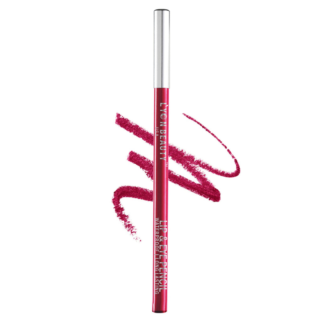 Lyon Beauty Lip & Eye Pencil - Intense Funchsia 24 - Distacart