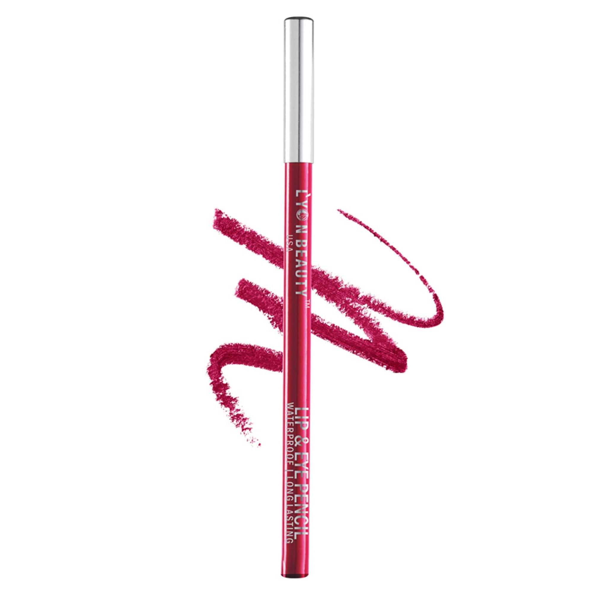 Lyon Beauty Lip & Eye Pencil - Intense Funchsia 24 - Distacart