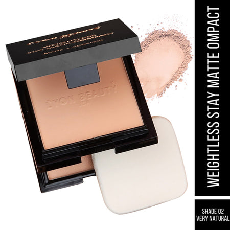 Lyon Beauty Weightless Stay Matte Compact - Very Natural 02