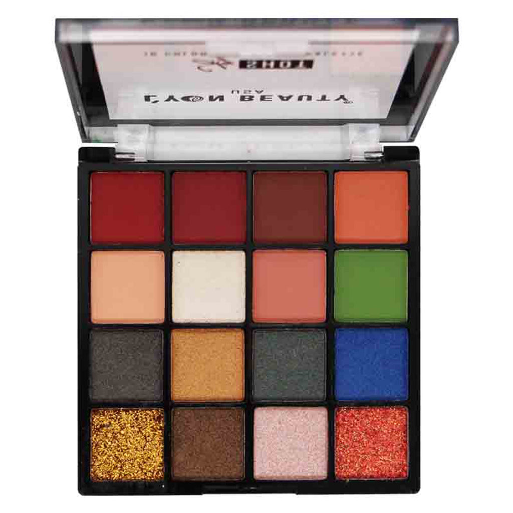 Lyon Beauty Sky Shot 16 Color Eyeshadow Palette - Multi-Color 01