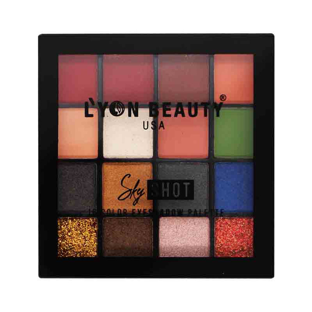 Lyon Beauty Sky Shot 16 Color Eyeshadow Palette - Multi-Color 01