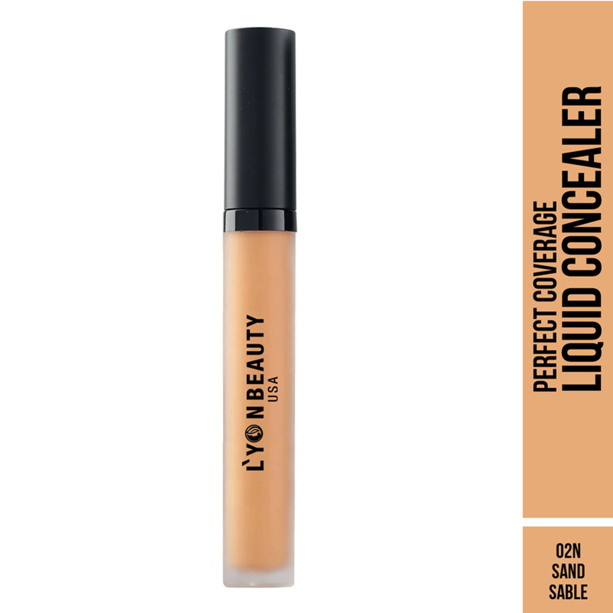 Lyon Beauty Perfect Coverage Liquid Concealer - Sand Sable 02