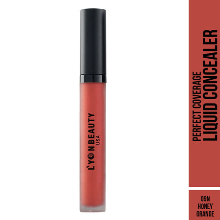 Lyon Beauty Perfect Coverage Liquid Concealer - Honey Orange 09