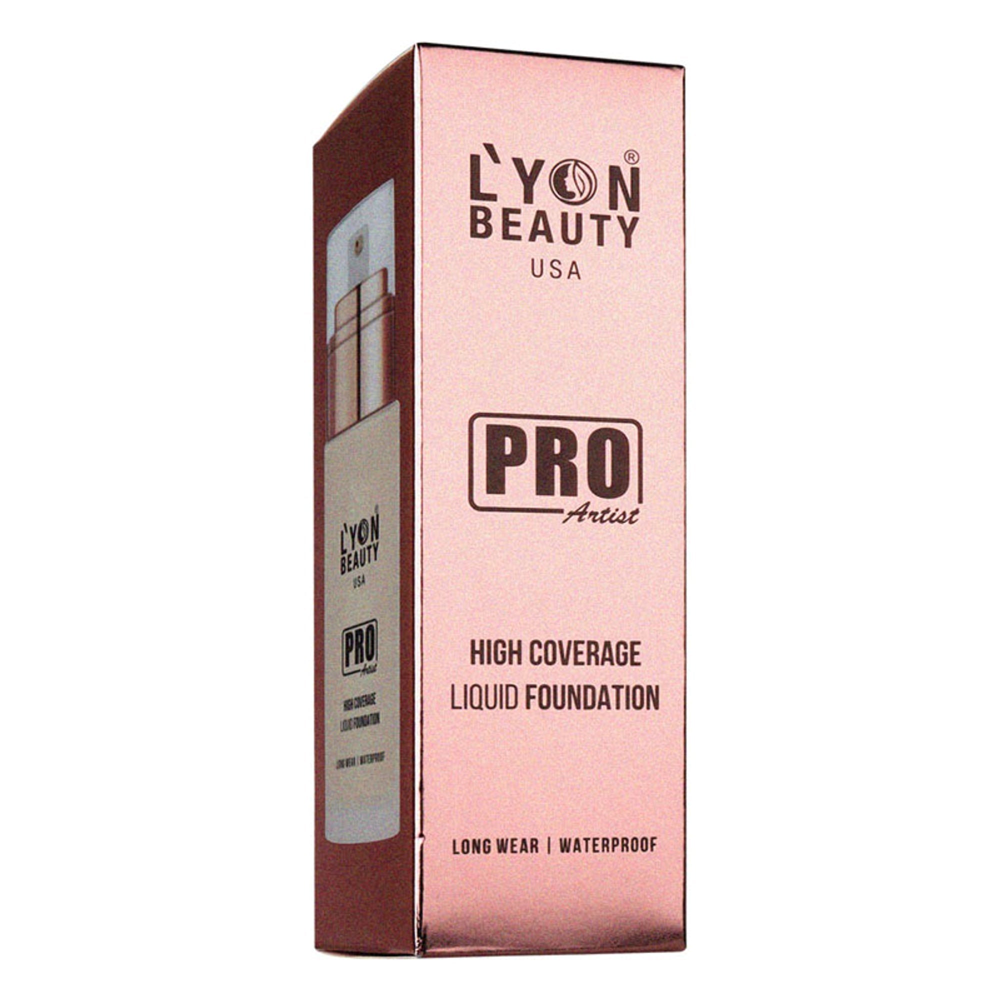 Lyon Beauty Pro Artist High Coverage Foundation - Rose Blush 02