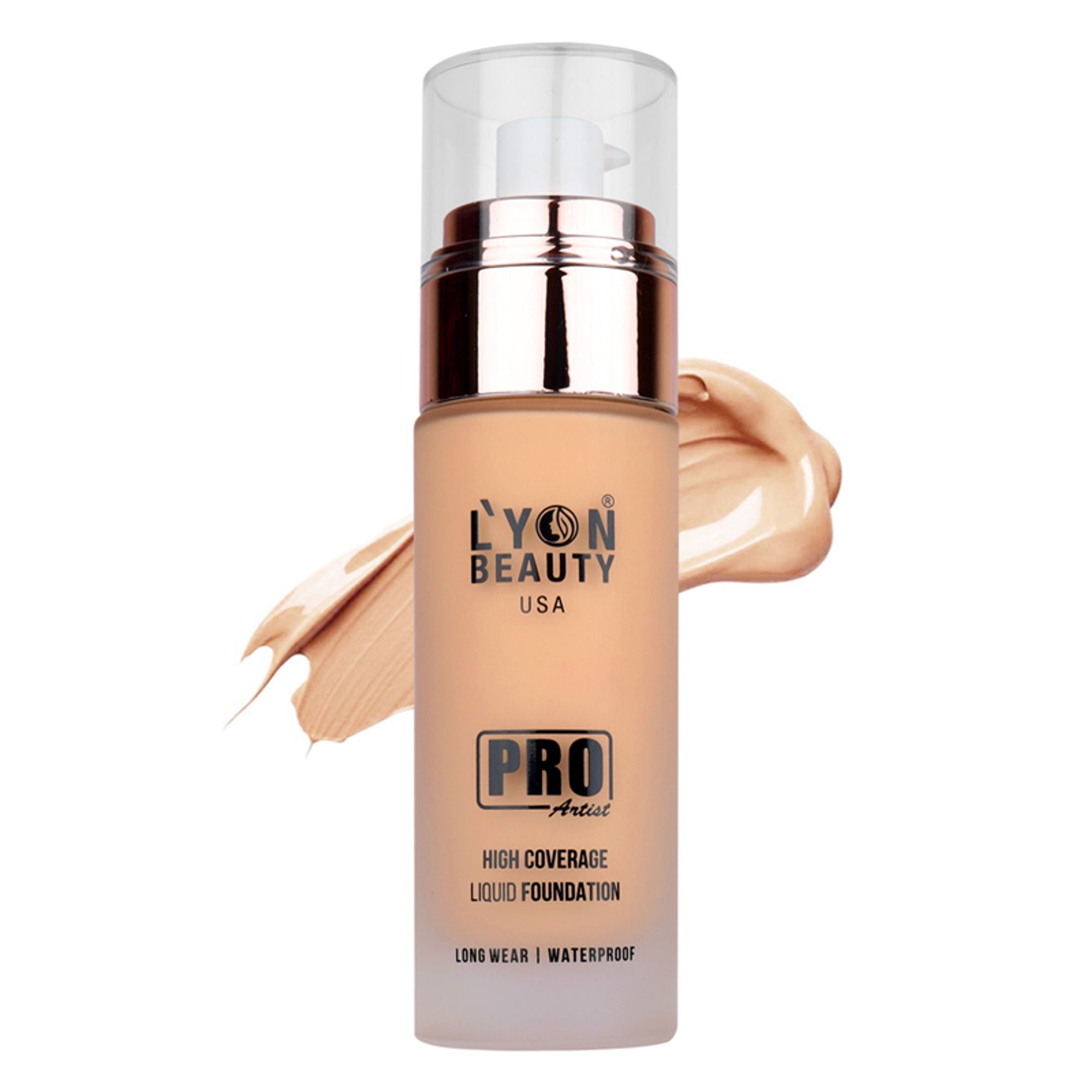 Lyon Beauty Pro Artist High Coverage Foundation - Nude Beige 04