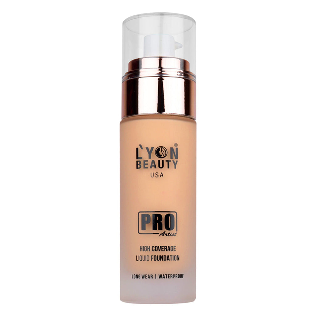 Lyon Beauty Pro Artist High Coverage Foundation - Nude Beige 04