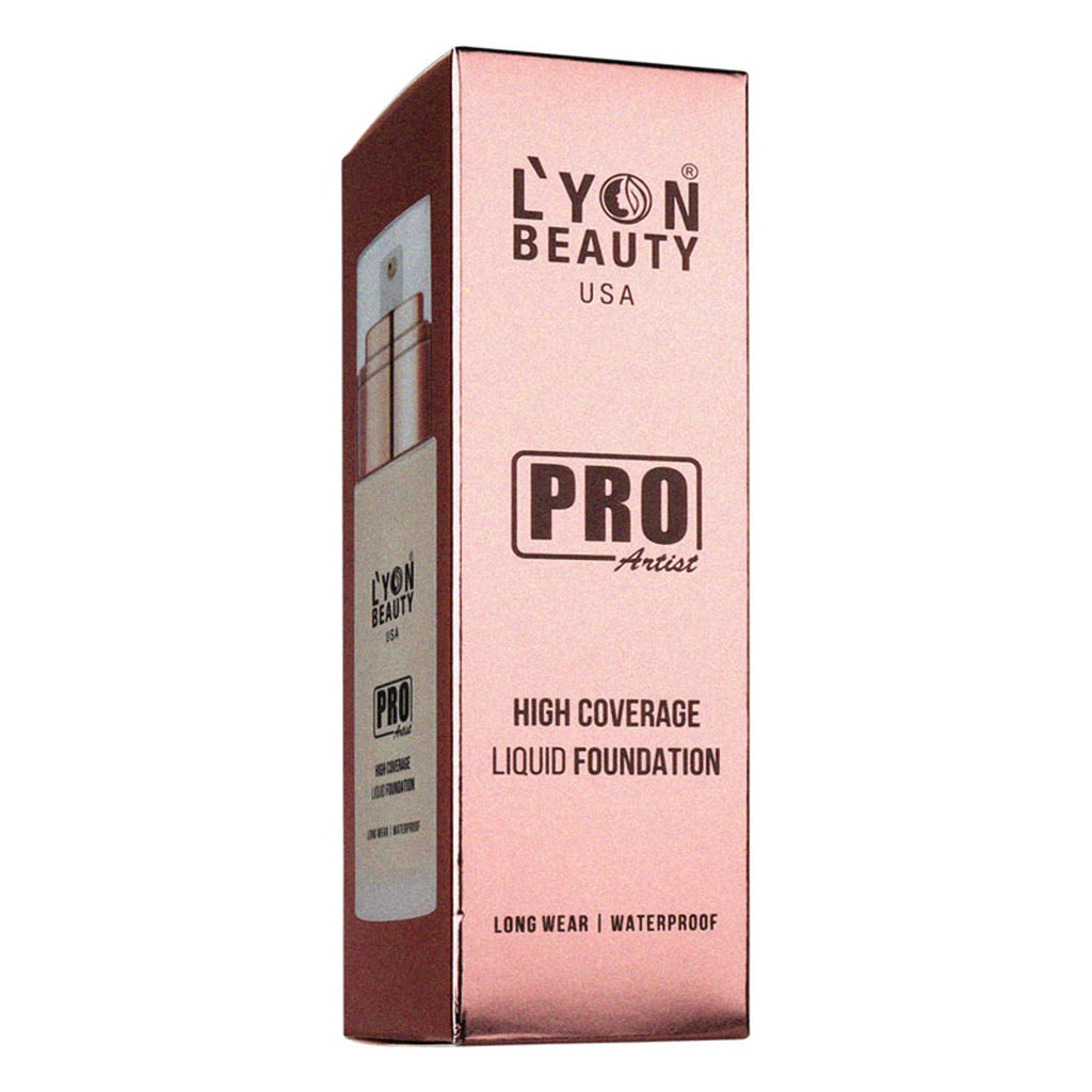 Lyon Beauty Pro Artist High Coverage Foundation - Nude Beige 04
