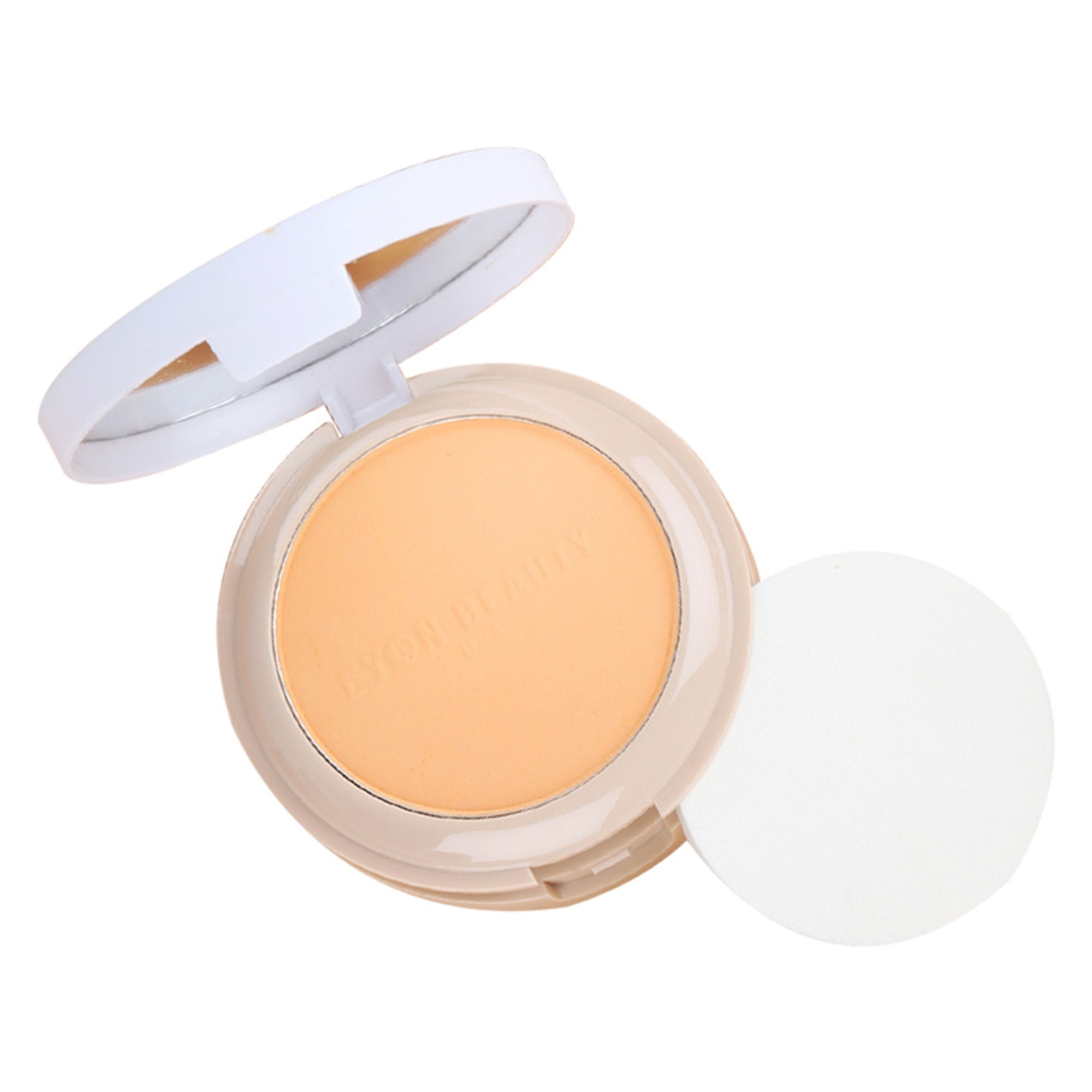 Lyon Beauty Coverlight Compact Powder - Natural Beige 04 - Distacart