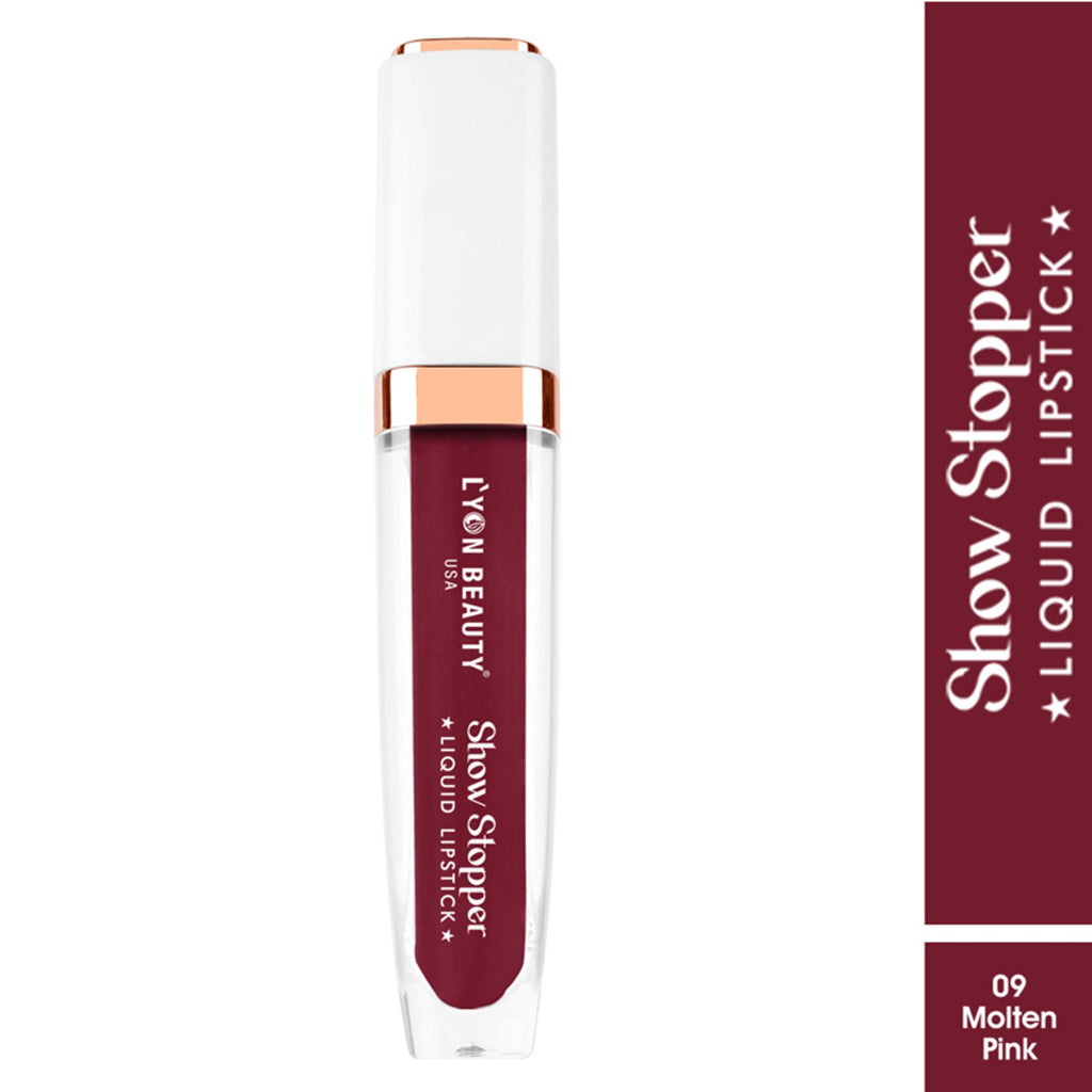 Lyon Beauty Show Stopper Liquid Lipstick - Molten Pink 09