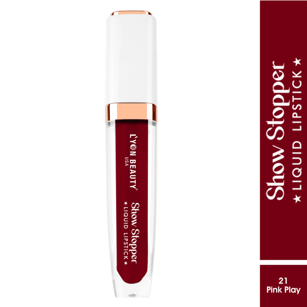 Lyon Beauty Show Stopper Liquid Lipstick - Pink Play 21