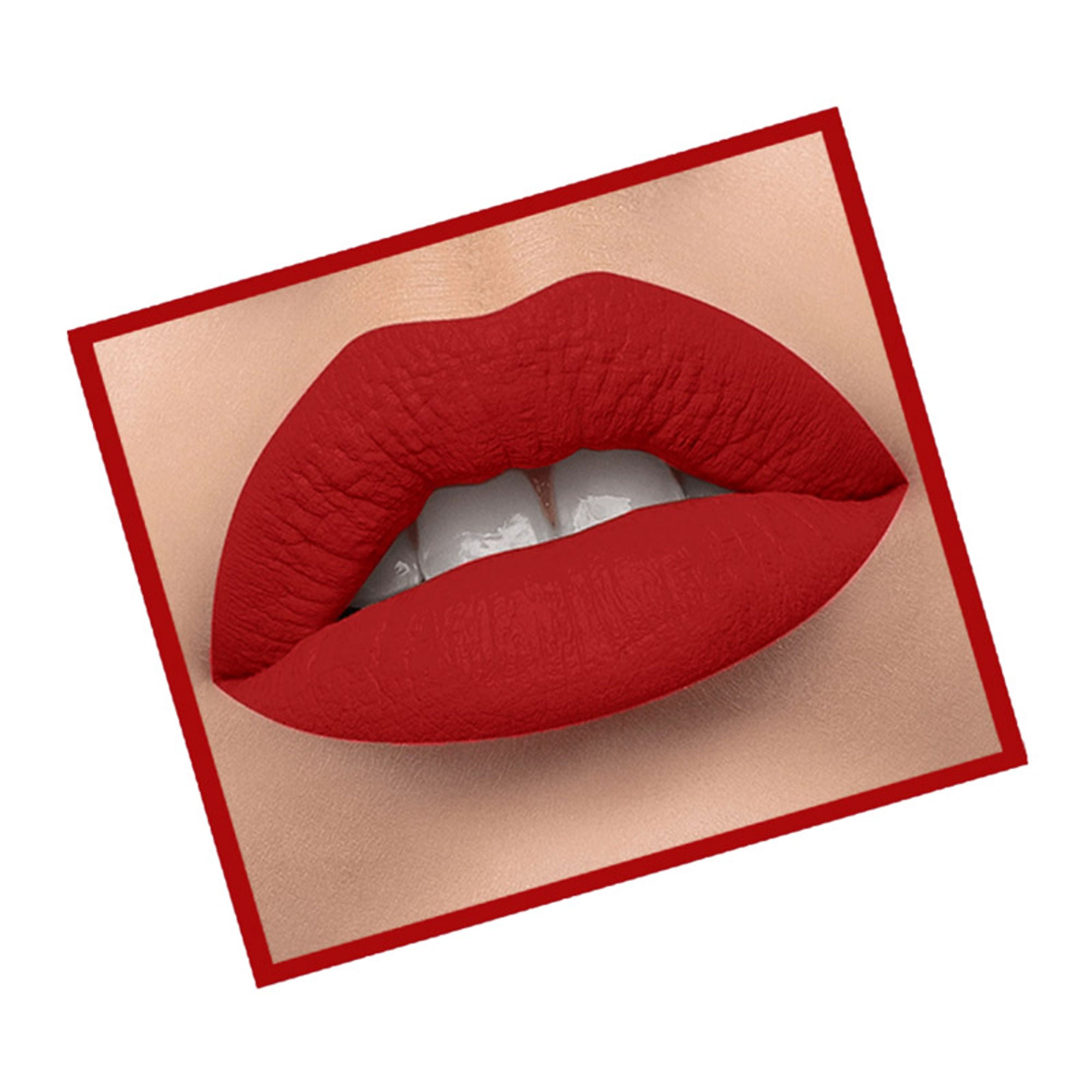 Lyon Beauty Lip Luster Non Transfer Matte Lipstick - Bridal Red 02