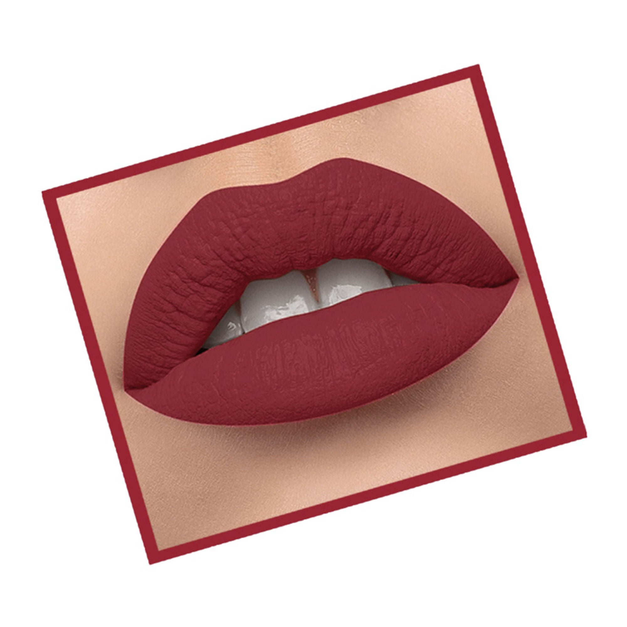 Lyon Beauty Lip Luster Non Transfer Matte Lipstick - Indian Red 09