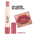 Lyon Beauty Lip Luster Non Transfer Matte Lipstick - Warm Peach 10