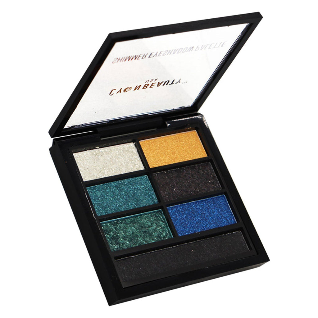 Lyon Beauty Shimmer Eyeshadow Palette - Multi-Color 02