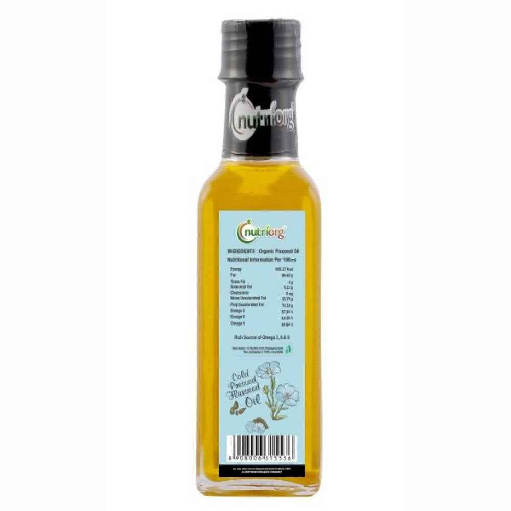 Nutriorg Organic Flaxseed Oil - Distacart