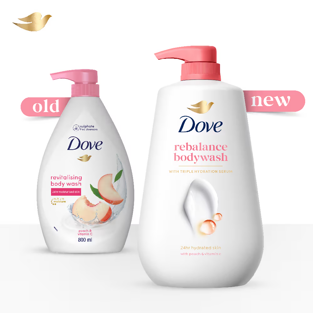 Dove Revitalizing Body Wash With Scented Peach And Vitamin C