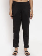 TAG 7 Women Solid Ankle-Length Leggings