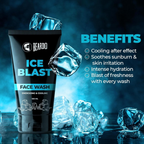 Beardo Ice Blast Cooling Facewash - Distacart