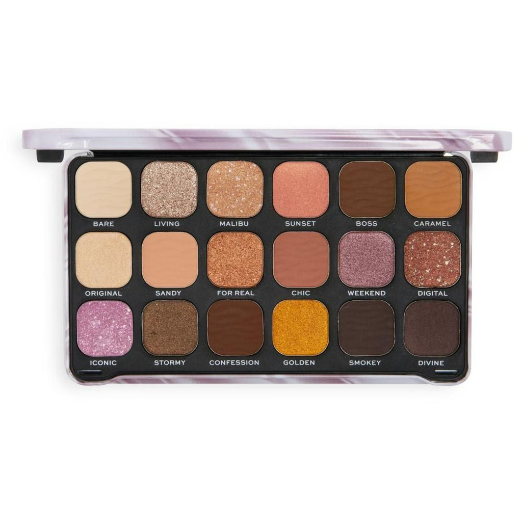 Makeup Revolution Forever Flawless Nude Silk Eyeshadow Palette - Distacart