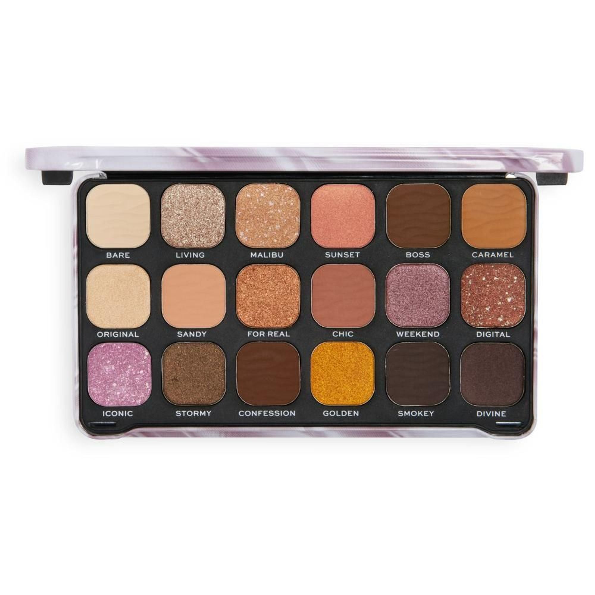 Makeup Revolution Forever Flawless Nude Silk Eyeshadow Palette - Distacart