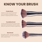 Matt Look Professional Signature Brush - Set of 6