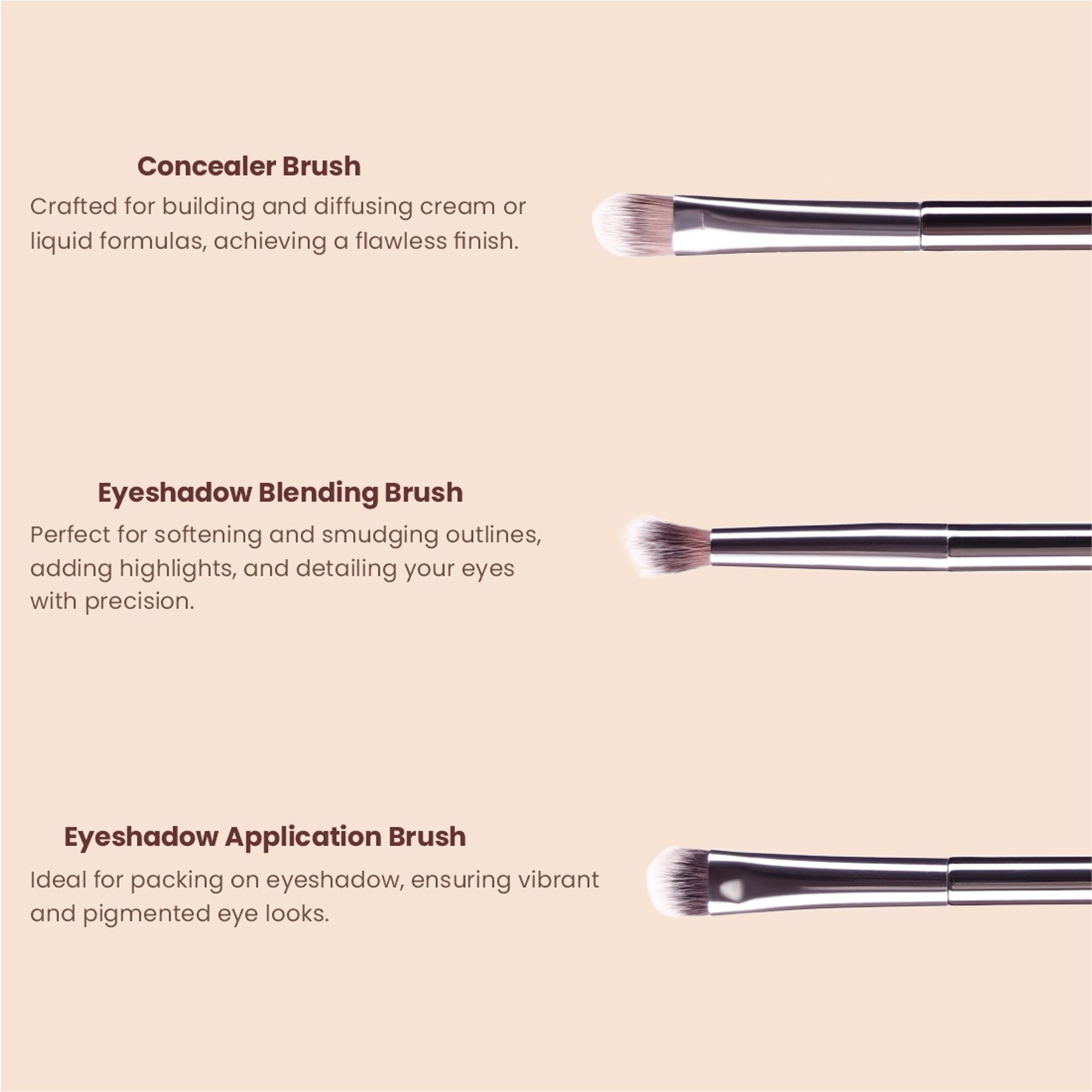 Matt Look Professional Signature Brush - Set of 6