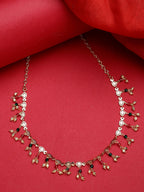 NVR Women's Multicolor Gold-Polished Minimal Chain