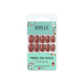 shills professional reusable press on nails oval spn533