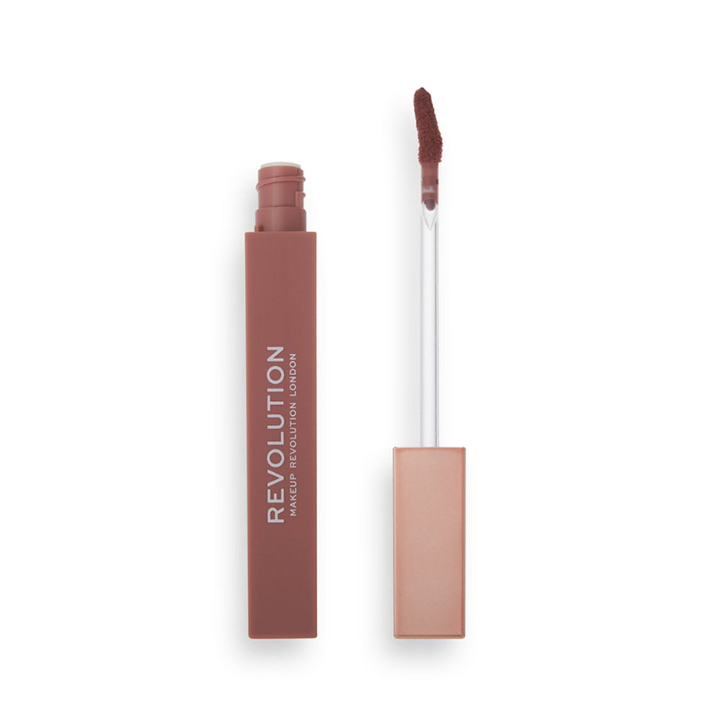 Makeup Revolution Irl Whipped Lip Creme - Caramel Syrup - Distacart